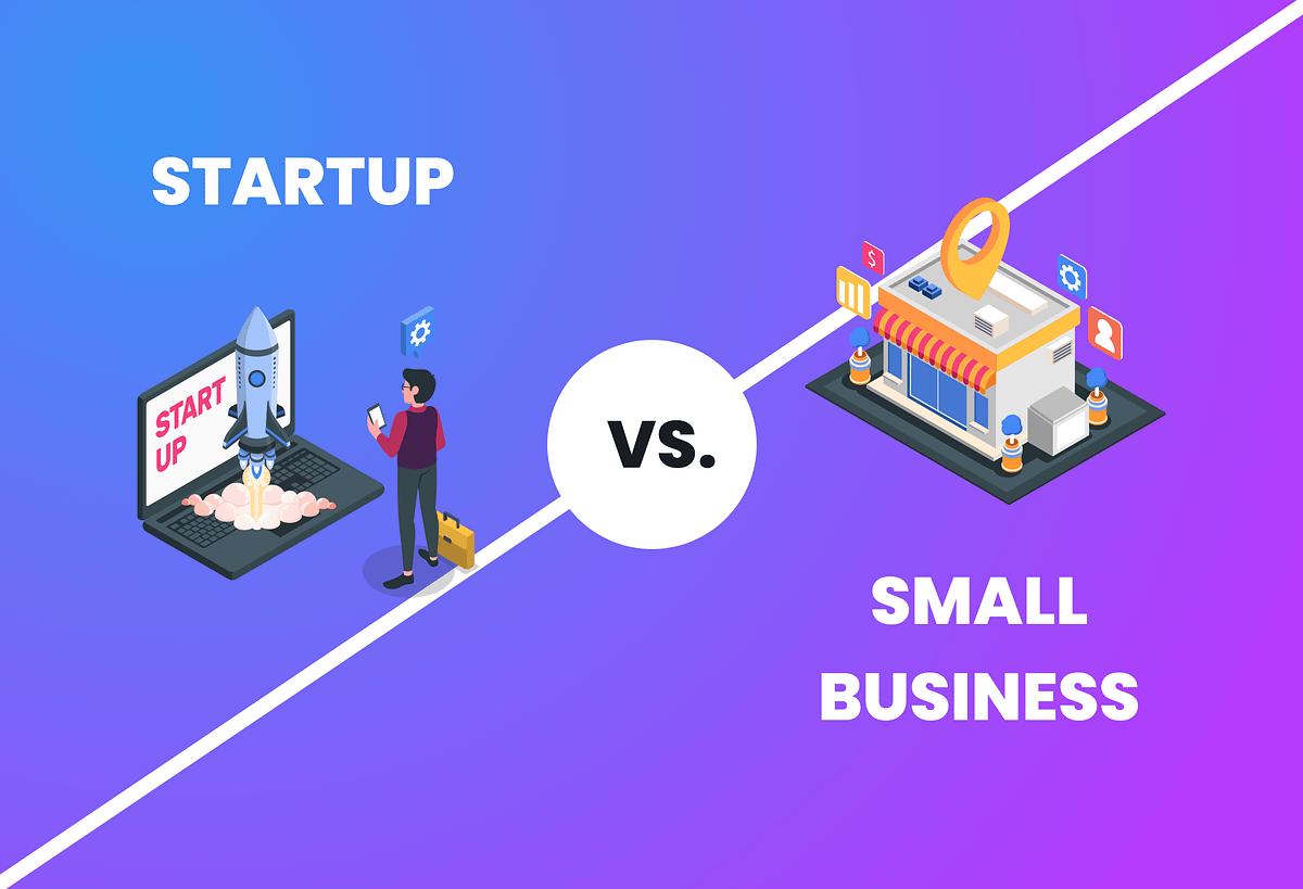 Know the difference between startup and a small business | by Bold ...