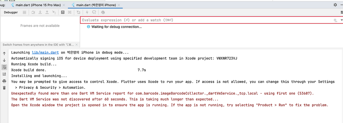 Flutter — IOS ERROR - Web Developer - Medium