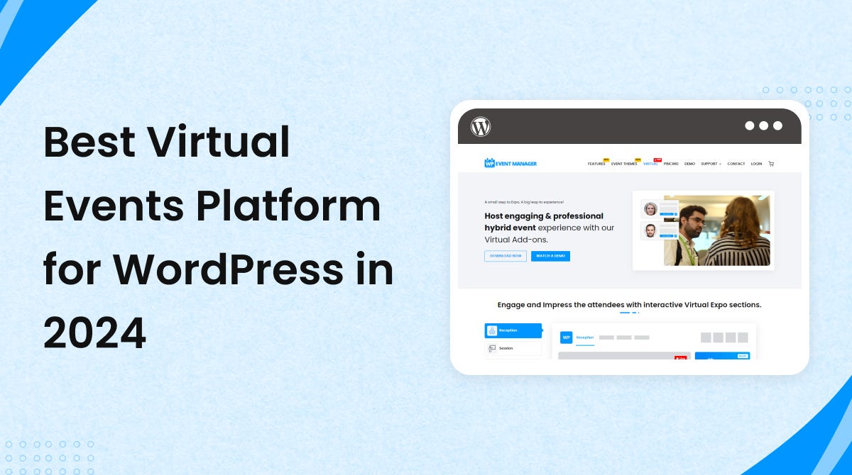 Best Virtual Events Platform for WordPress in 2024