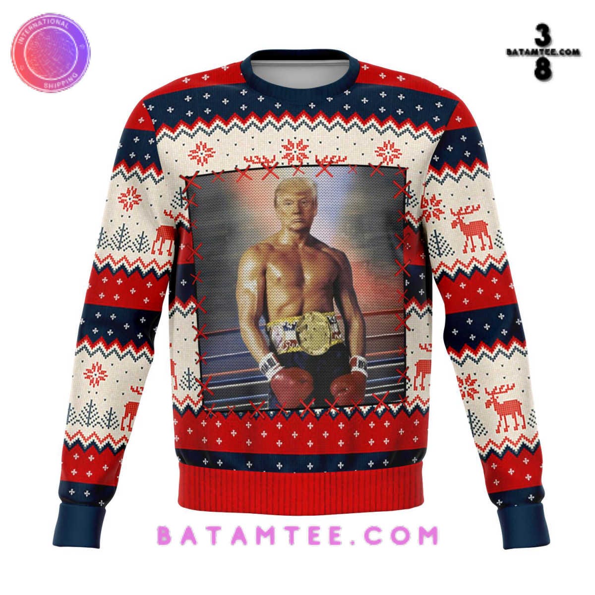 Damier Spread Printed Sweatshirt - Men - Ready-to-Wear