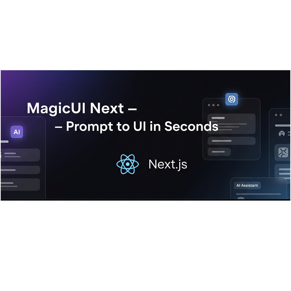 🪄 Meet MagicUI Next: AI-Powered UI Generation for React & Next.js | by ...
