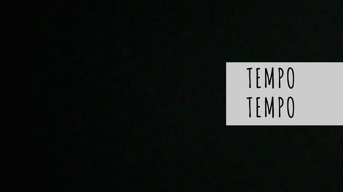 TEMPO TEMPO. Tempo tempo by Luisa Nakayama Medium