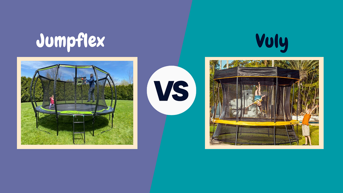 Jumpflex vs Vuly Which Trampoline is Better? by Deala Medium