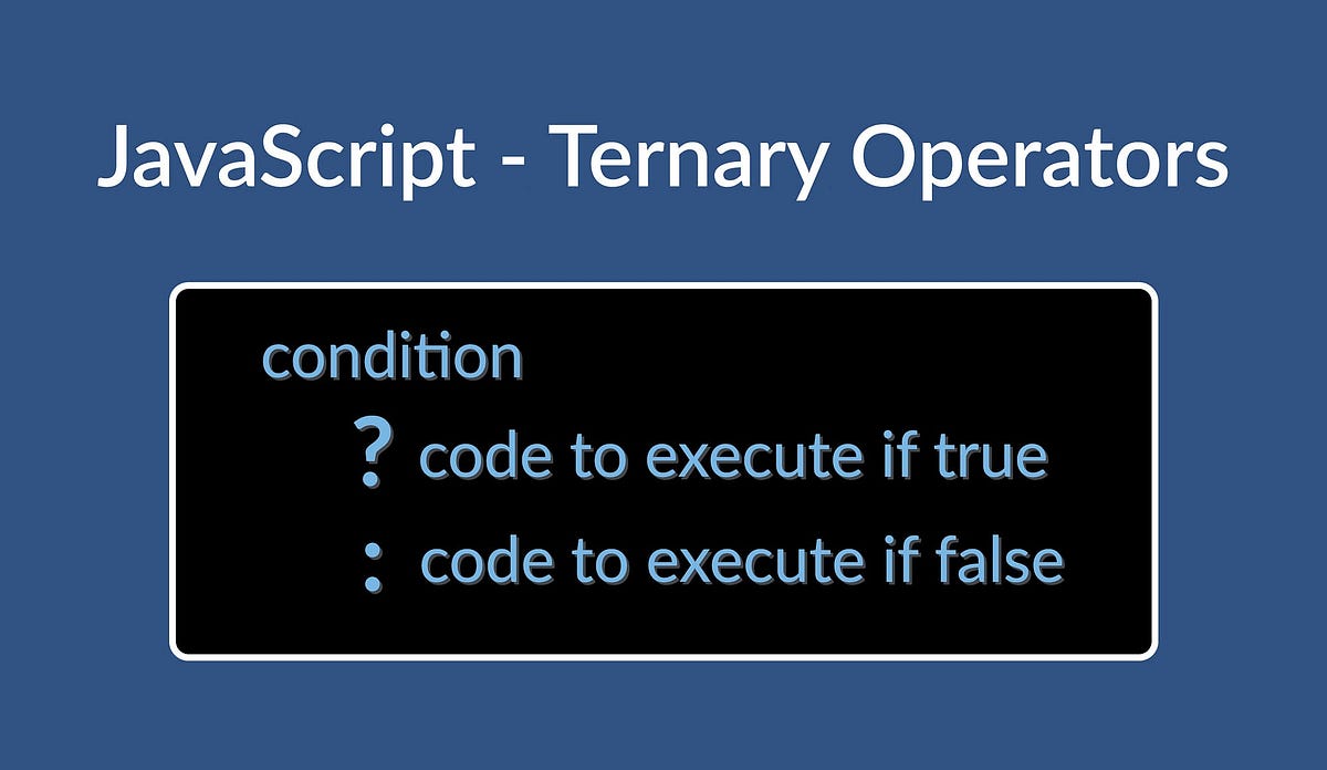 Use of Javascript Ternary Operator in Playwright Automation Tests | by ...
