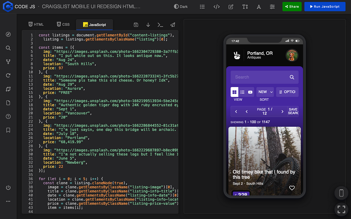 Top 5 JavaScript Online Code Editors in 2023 | by Riviannews | Medium image.
