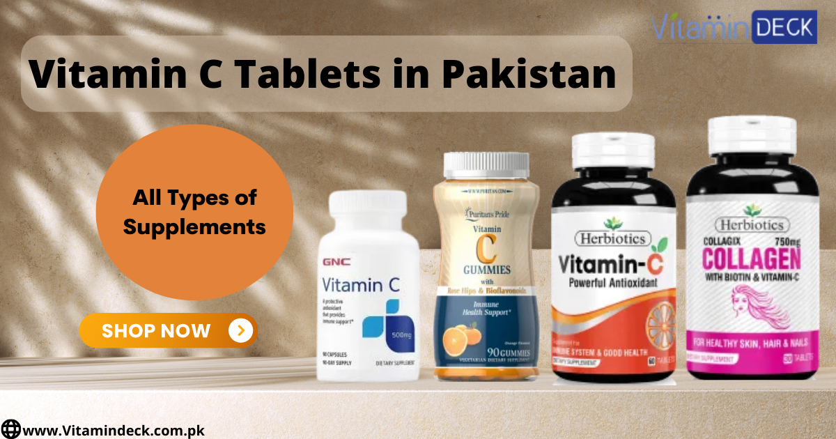 Vitamin C Tablets in Pakistan. Vitamin C, also known as ascorbic acid