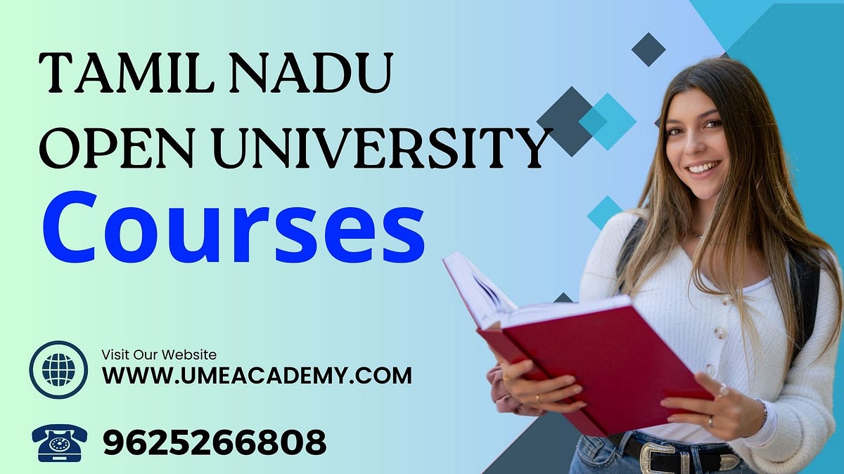Tamil nadu open university courses distancecolleges medium