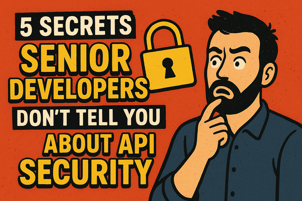 5 Secrets Senior Developers Don’t Tell You About API Security