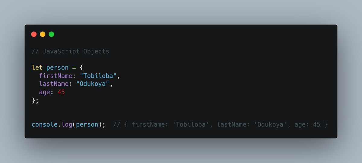 JavaScript Objects. In this article, I will be talking… | by Priince ...