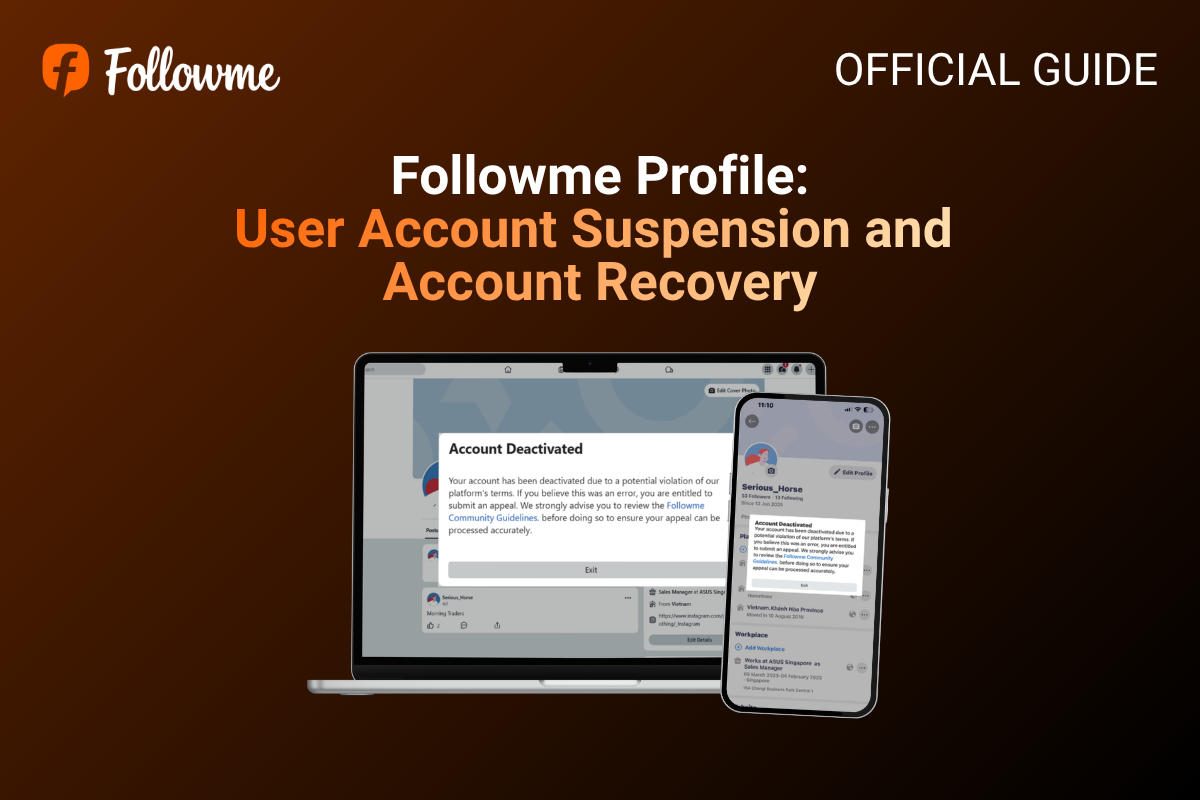 How to Recover Followme Account After Suspension?