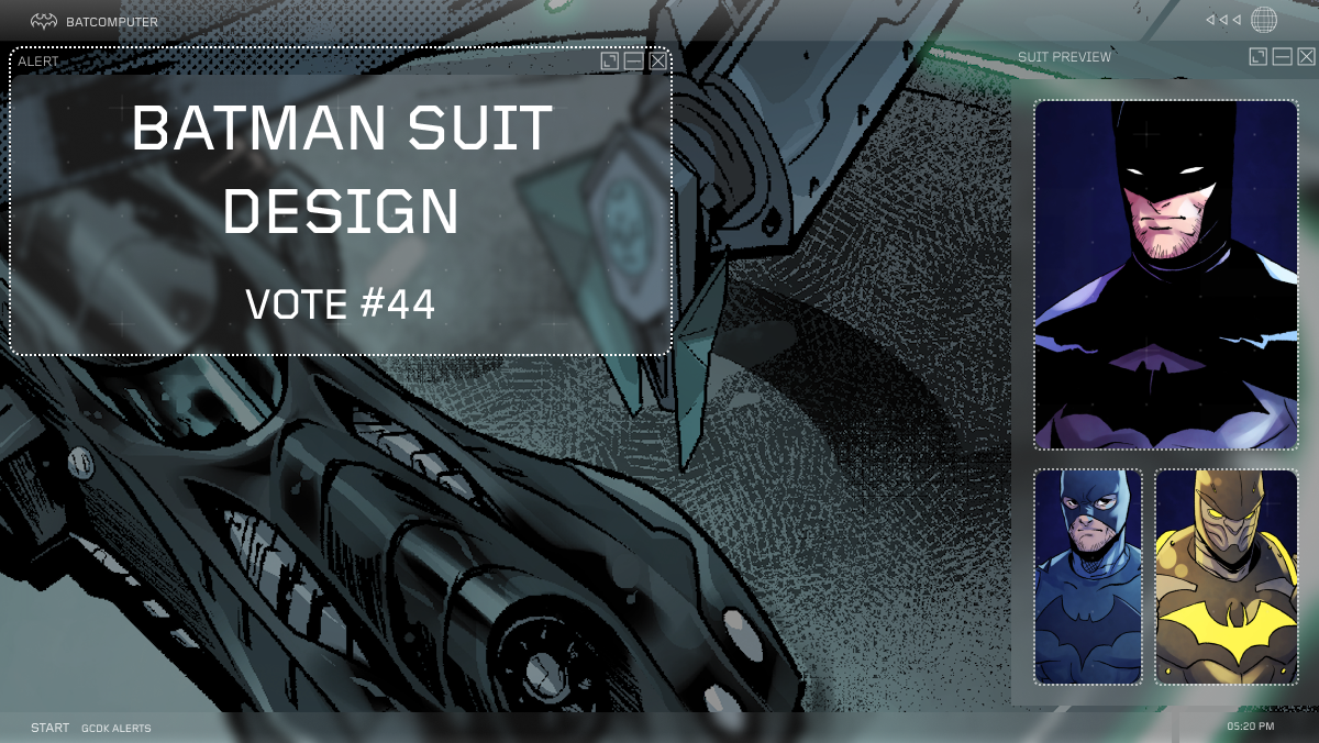 Vote for a new suit for Batman in an original DC comic. | by DC NFT