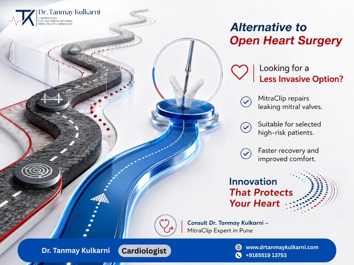 Alternative to Open Heart Surgery: Understanding MitraClip Treatment for Mitral Valve Disease