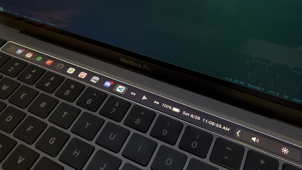 This hack has made the MacBook Pro Touch Bar useful – but only when running  Windows 10