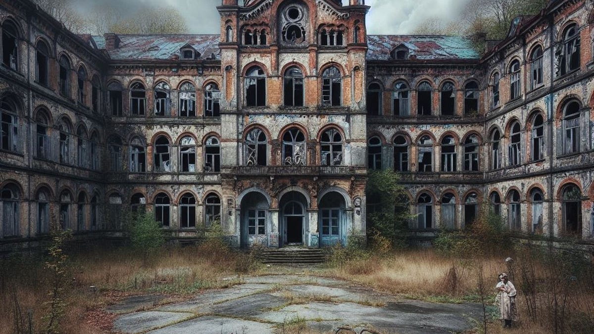 Abandoned Psychiatric Hospital Is there paranormal activity of