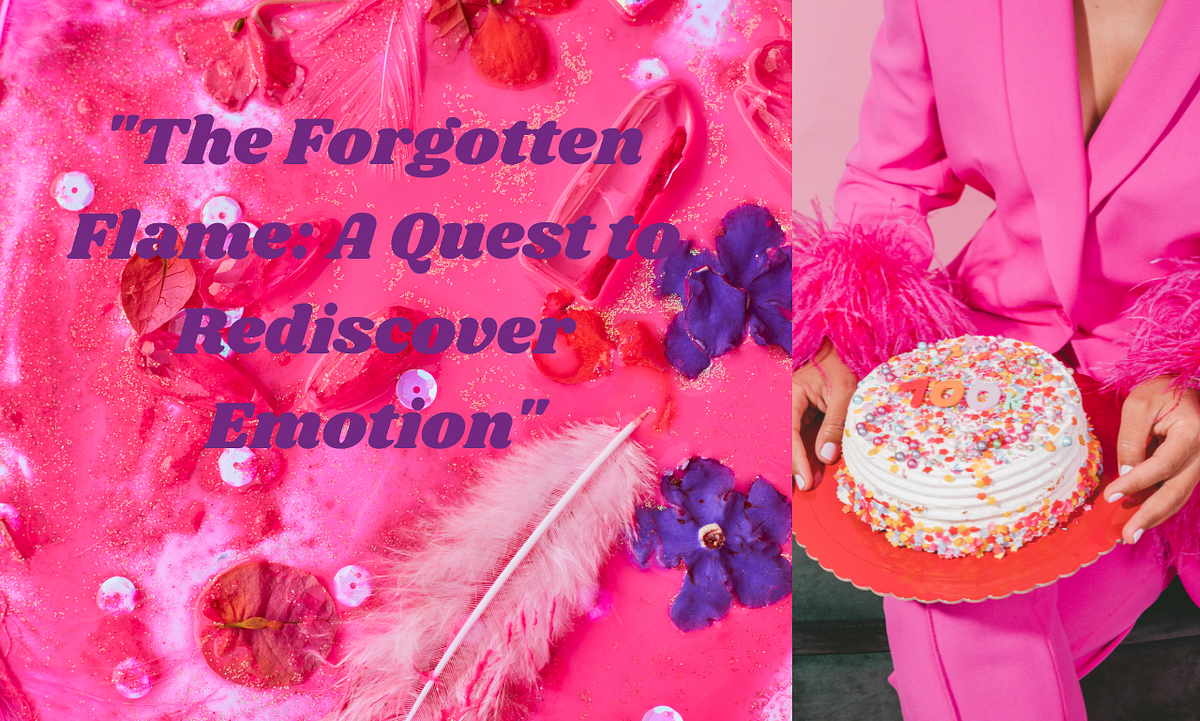 Title “The Flame A Quest to Rediscover Emotion” by