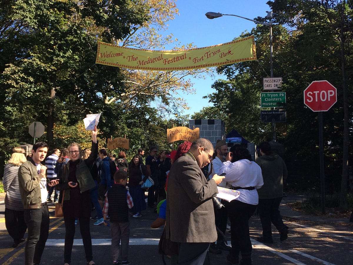 Medieval Festival Returns to Fort Tryon Park by Steward Medium