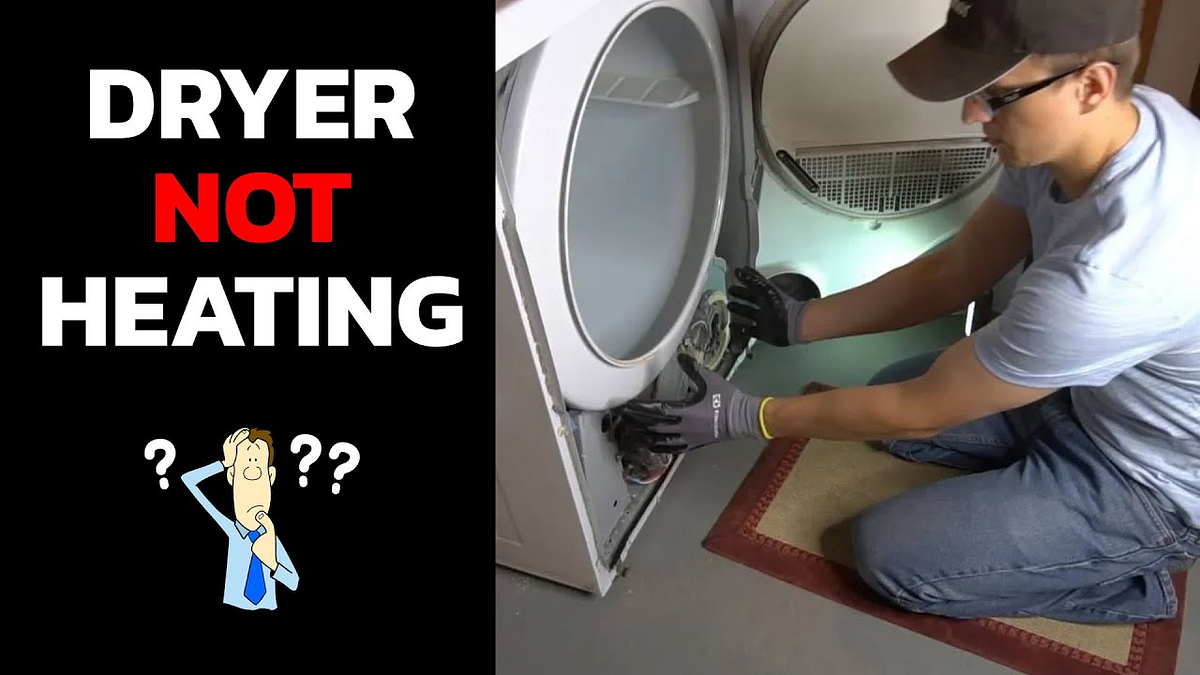 Top Reasons why dryers stop heating by Maricopa Repair LLC by