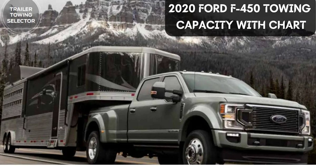 2020 Ford F450 Towing Capacity. The 2020 Ford F450 is not an ordinary