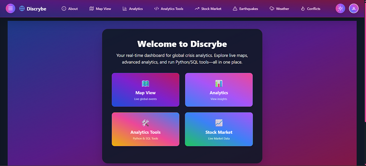 How I Built a Crises Analytics Platform Using Real-Time Data and ...