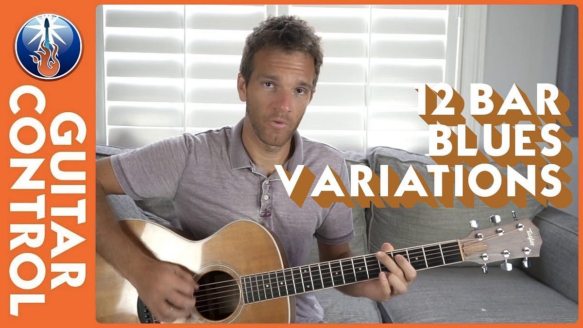 Acoustic Blues Guitar Lesson — 12 Bar Blues Variations by Guitar