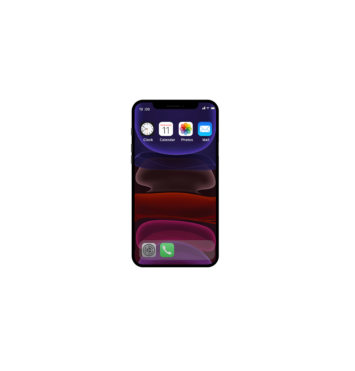 Mockup of iPhone 11 with CSS. Created using Flexbox, CSS Grid and… | by ...