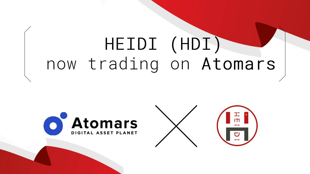 General Overview of HEIDI (HDI). Atomars exchange lists EUNO coin (EUNO) |  by Atomars Exchange | Medium