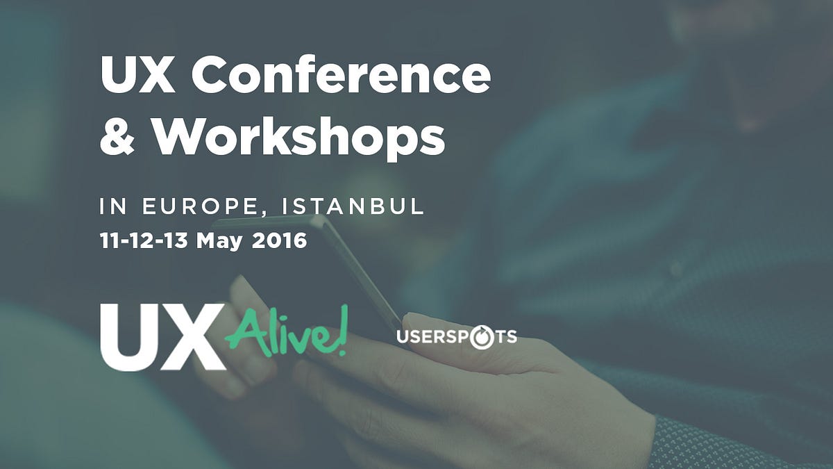 Designing the UX of a UX Conference by Userspots NYC NYC Design