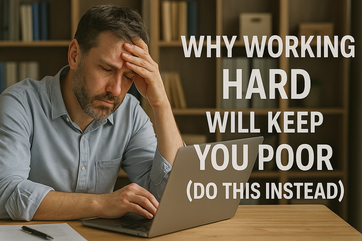 Why Working Hard Will Keep You Poor (Do this instead) by LeafyLair