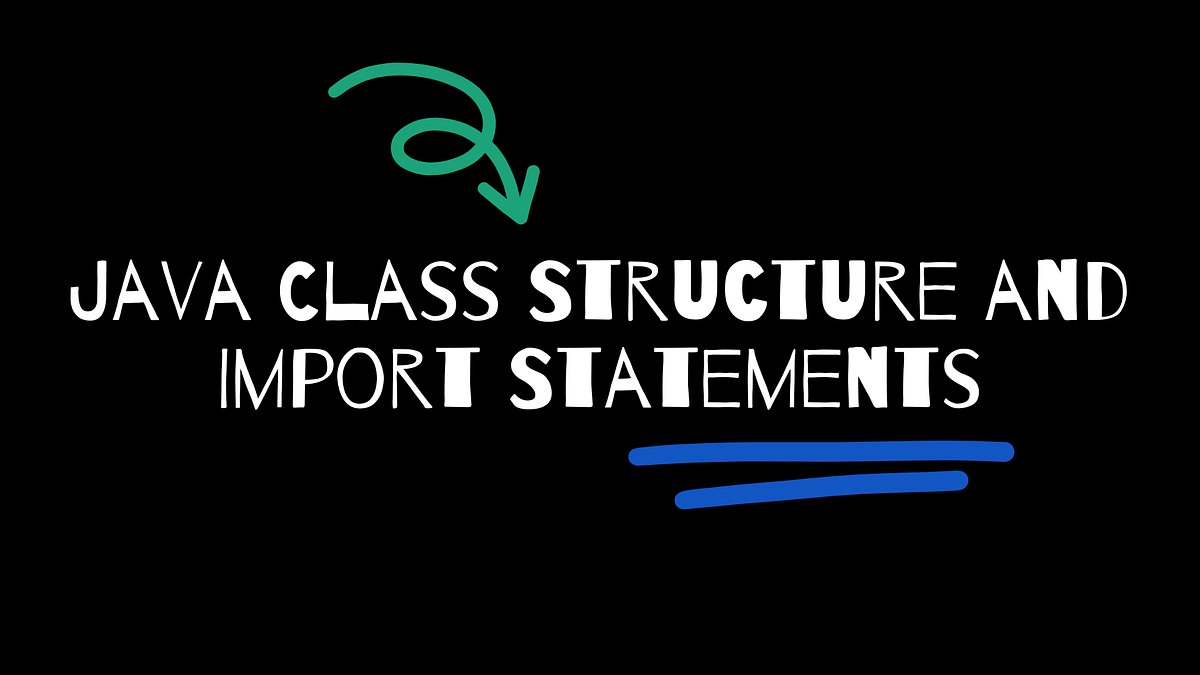 Understanding Java Class Structure and Import Statements | by amol ...