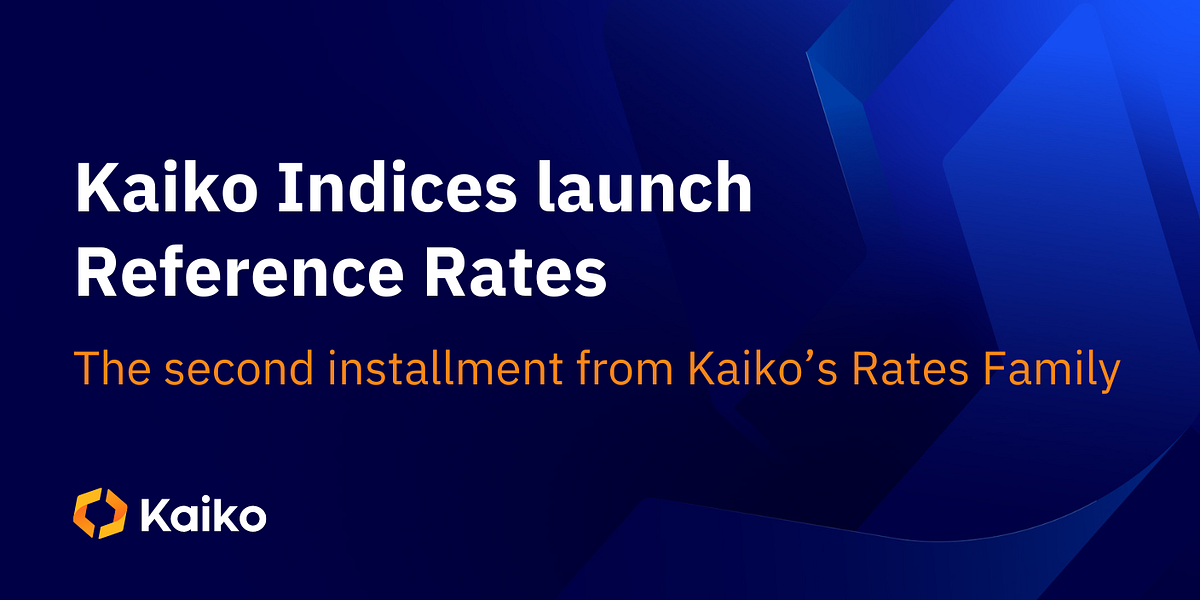 Kaiko Indices launch crypto Reference Rates by Kaiko
