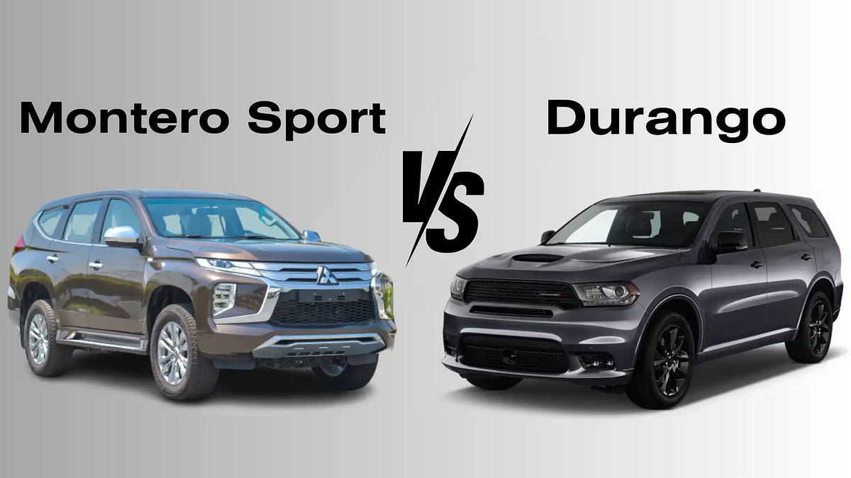 Mitsubishi Montero vs Dodge Durango Which is the Better SUV? by