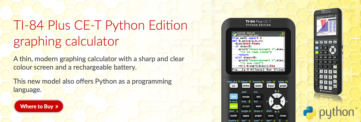 The New TI-84 Calculator Can Code With Python | by Manpreet Singh | Medium