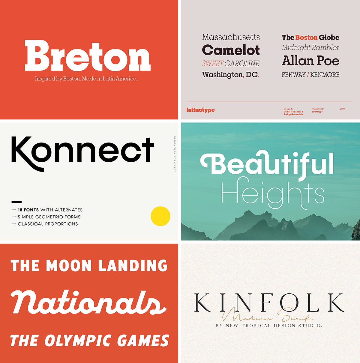 The Complete Eclectic Font Collection | by Veerle Pieters | Medium