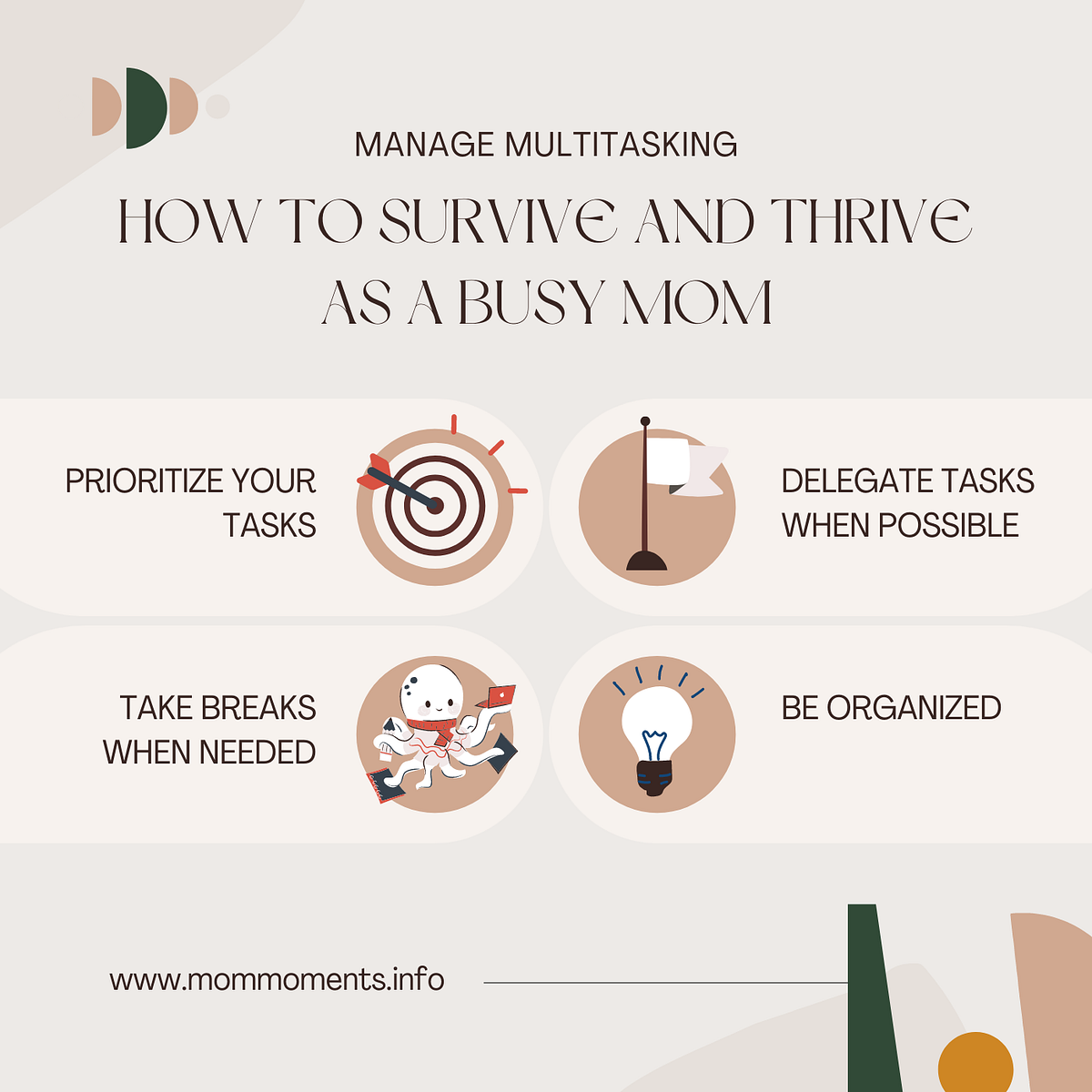 Managing Multitasking: How to Survive and Thrive as a Busy Mom | by ...