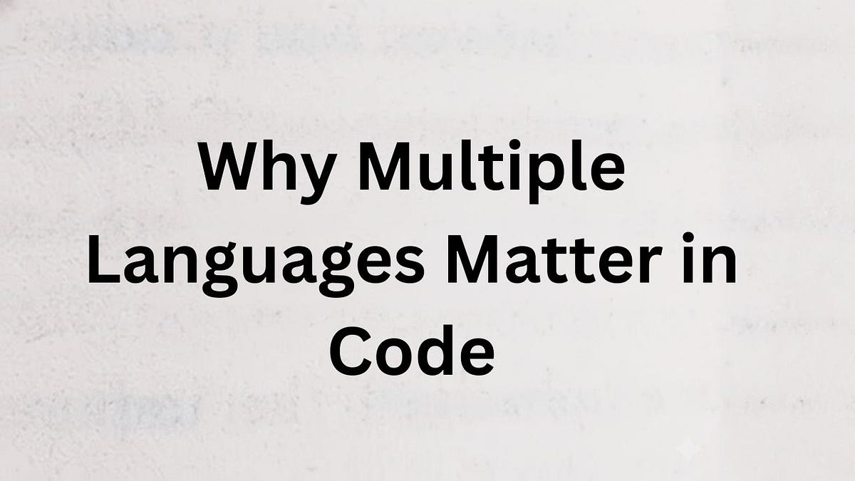 Why Modern Software is Like a Kitchen: Embracing the Power of Multiple ...
