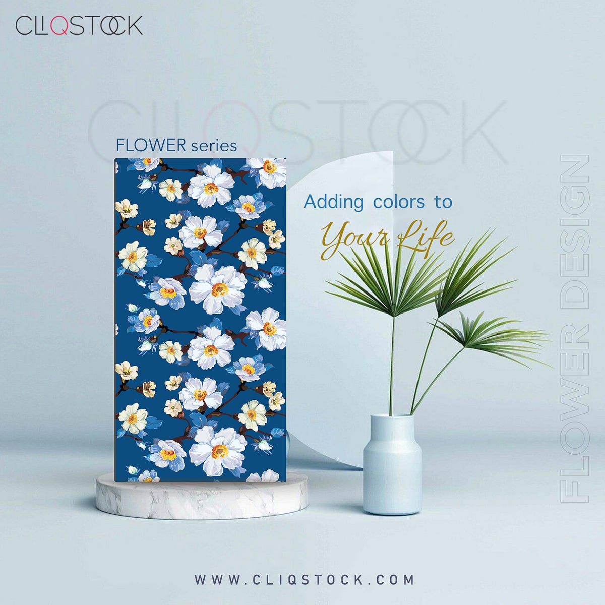 Flower Tiles Design Download Online At Cliqstock.com - Cliqstock - Medium