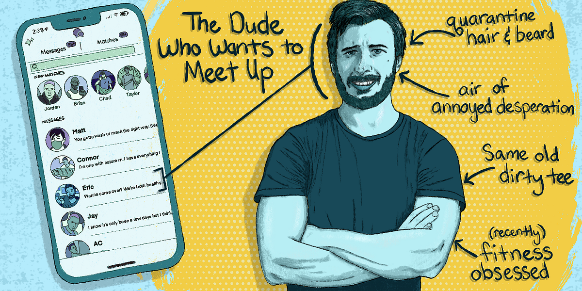 Image of: 9 Dudes You’ll Meet on Tinder in Quarantine