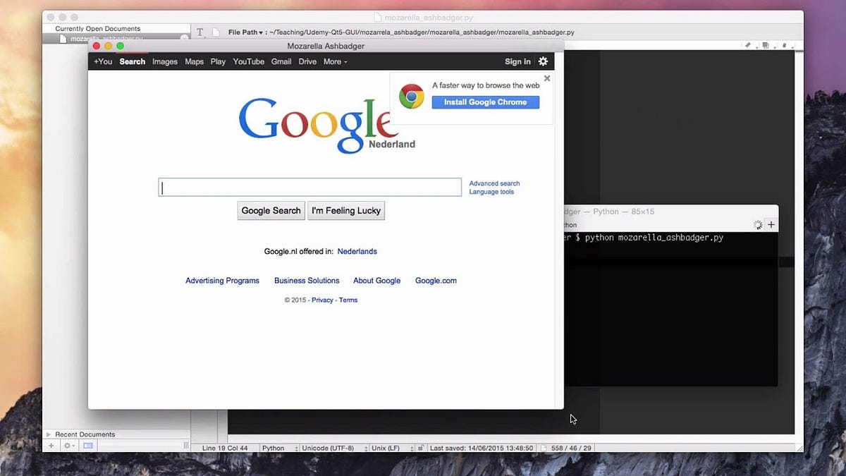 Create Your Own Browser Using Python | Python Project | PyQt5 | by ...
