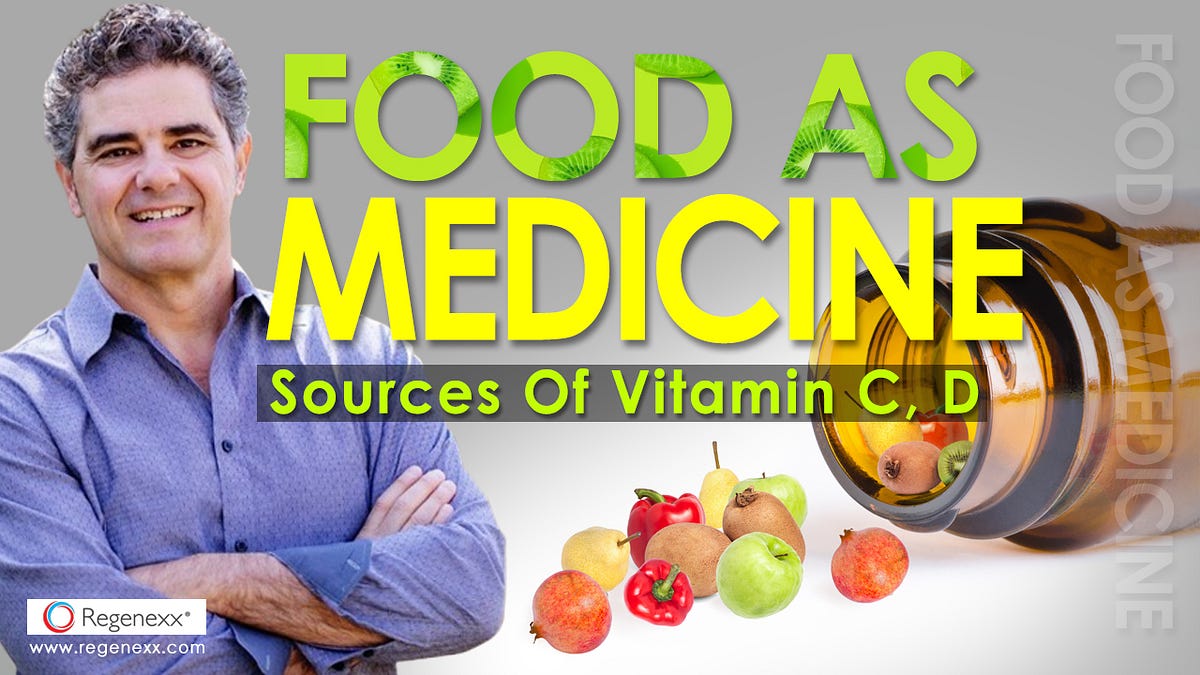 Food as Medicine — Sources Of Vitamin C, D, Polyphenols, Zinc, and