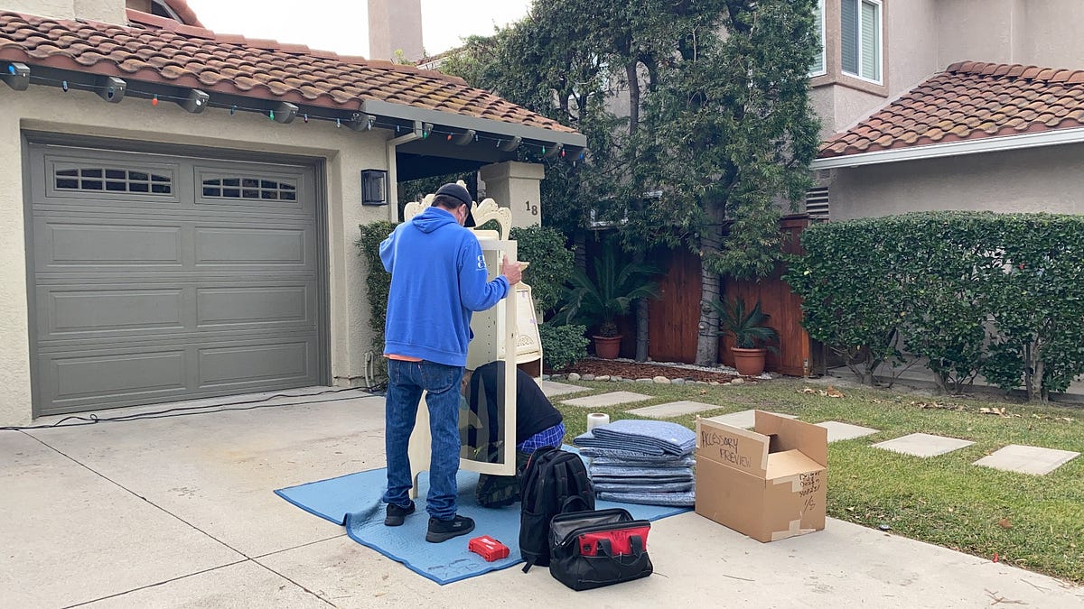 On-Site Packing & Crating of Antique Furniture | by Ilya Kushnirskiy