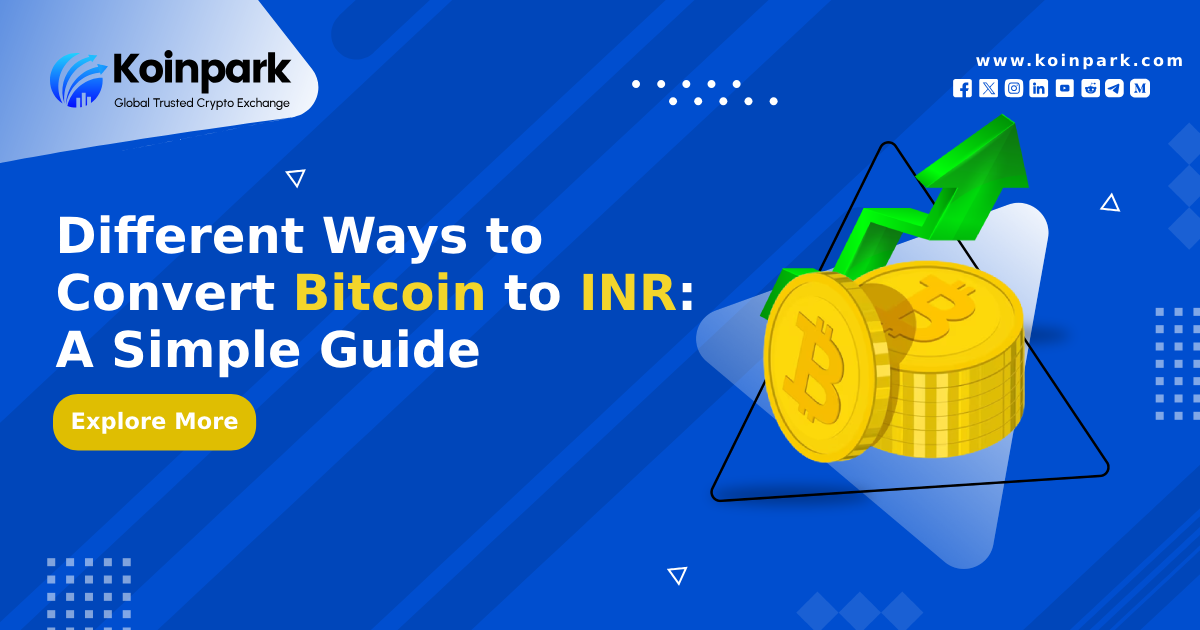 Different Ways to Convert Bitcoin to INR A Simple Guide by
