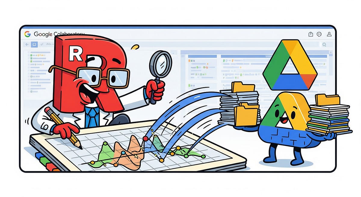 How to use R with you Data storage in Google Drive | by Freddy ...