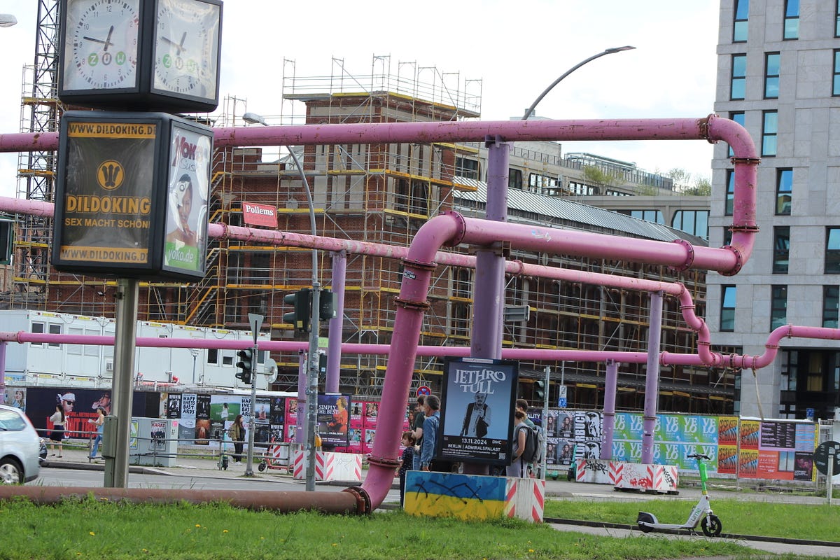 What’s With the Pink Pipes Scattered Around Berlin? The Daily Cuppa Medium