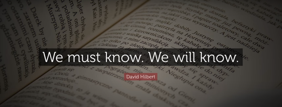 David Hilbert — The Final Years. Reidemeister and Szego had made… | by  Mayukh Mukhopadhyay | Cantor's Paradise