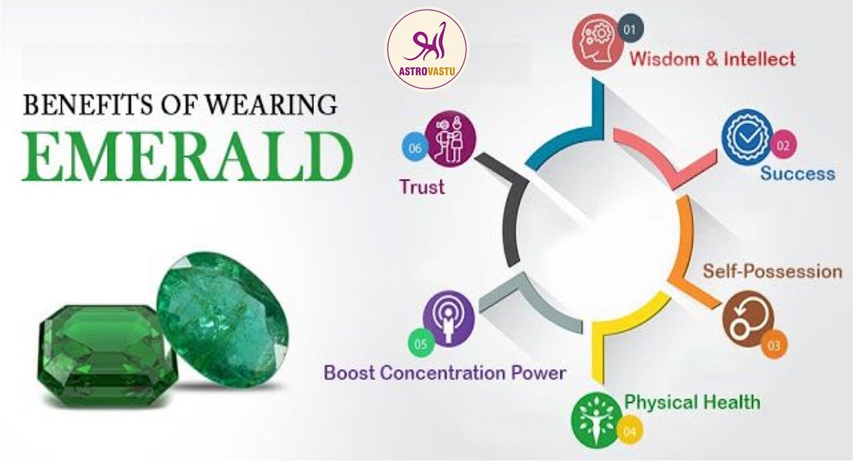 Astrological Benefits of wearing Emerald Gemstone by Gemsroot Medium