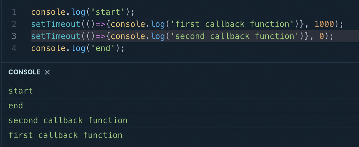 Javascript: Callback Queue Vs Microtask Queue | by Ruchi Vora | Medium
