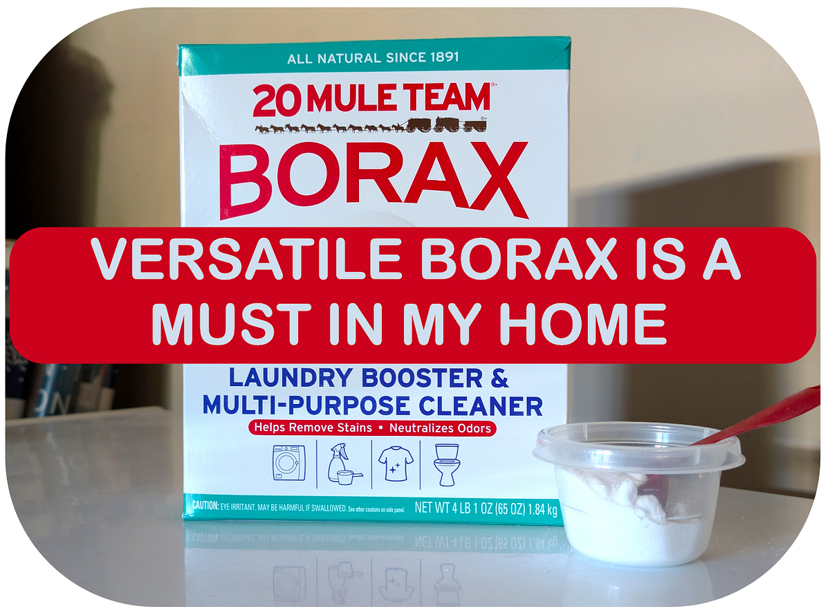 Ultra Versatile Borax Is a Must in My Home | by Celeste Wilson