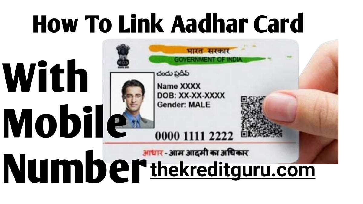 How to Link Aadhar Card with Mobile Number 1Easy Trik by Yadavarjun