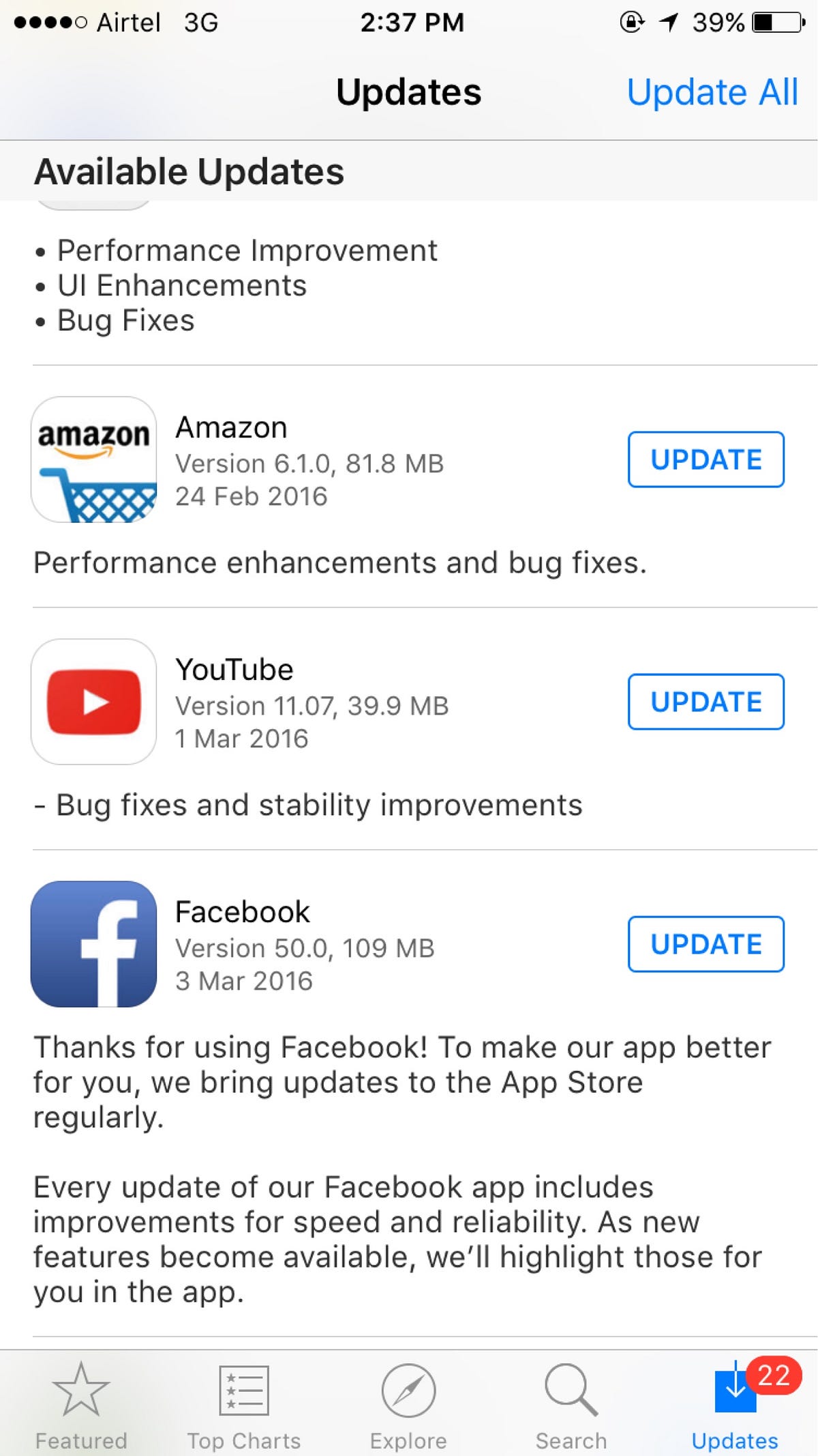 Medium iOS App updates changelogs – Code!? | by Shubham Sorte | Medium