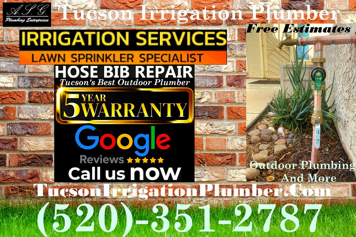 Types of Irrigation Repairs for Homes in Tucson AZ by Terrence